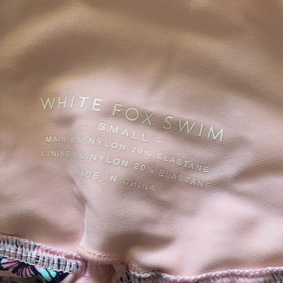 White Fox Pink Butterfly Bikini - Picture 3 of 7